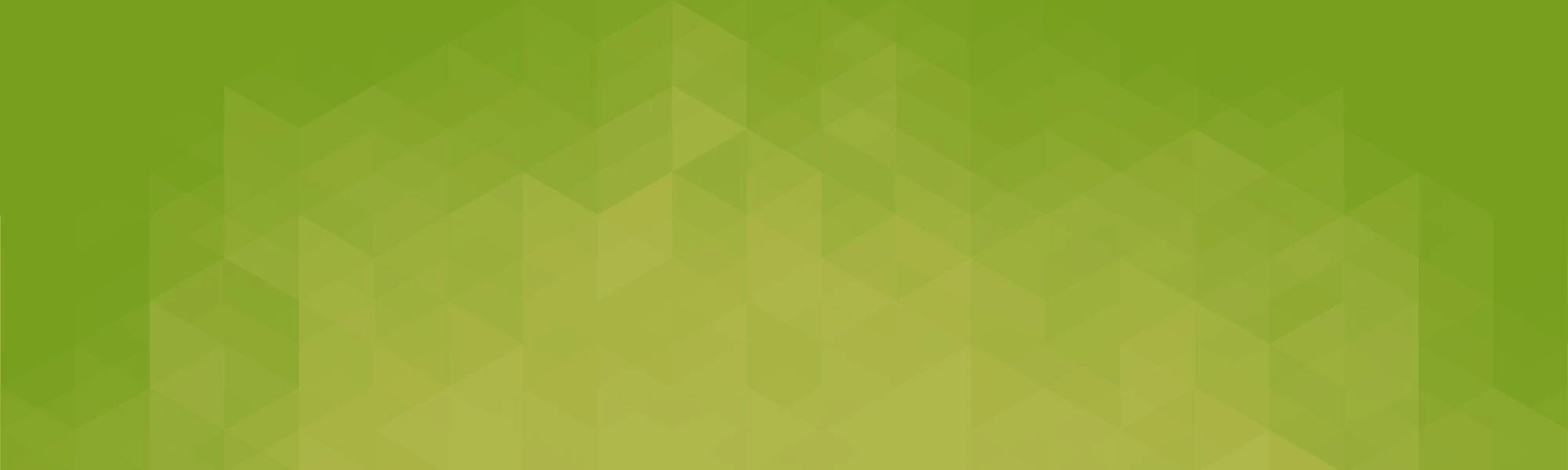 Geometric design featuring varying shades of green and yellow